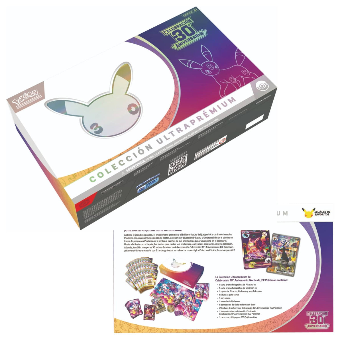 30 Aniversario – Colección Premium Definitiva Noche (Umbreon) (Español)